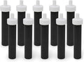 Sport Brita Bottles Hard-Sided Part Compatible Fette Compare Brita (Pack Filters liquid liquid BPA Bottles #BB06. of Bottles – Filters for & Sided to Filter 10) Replacement Free with –