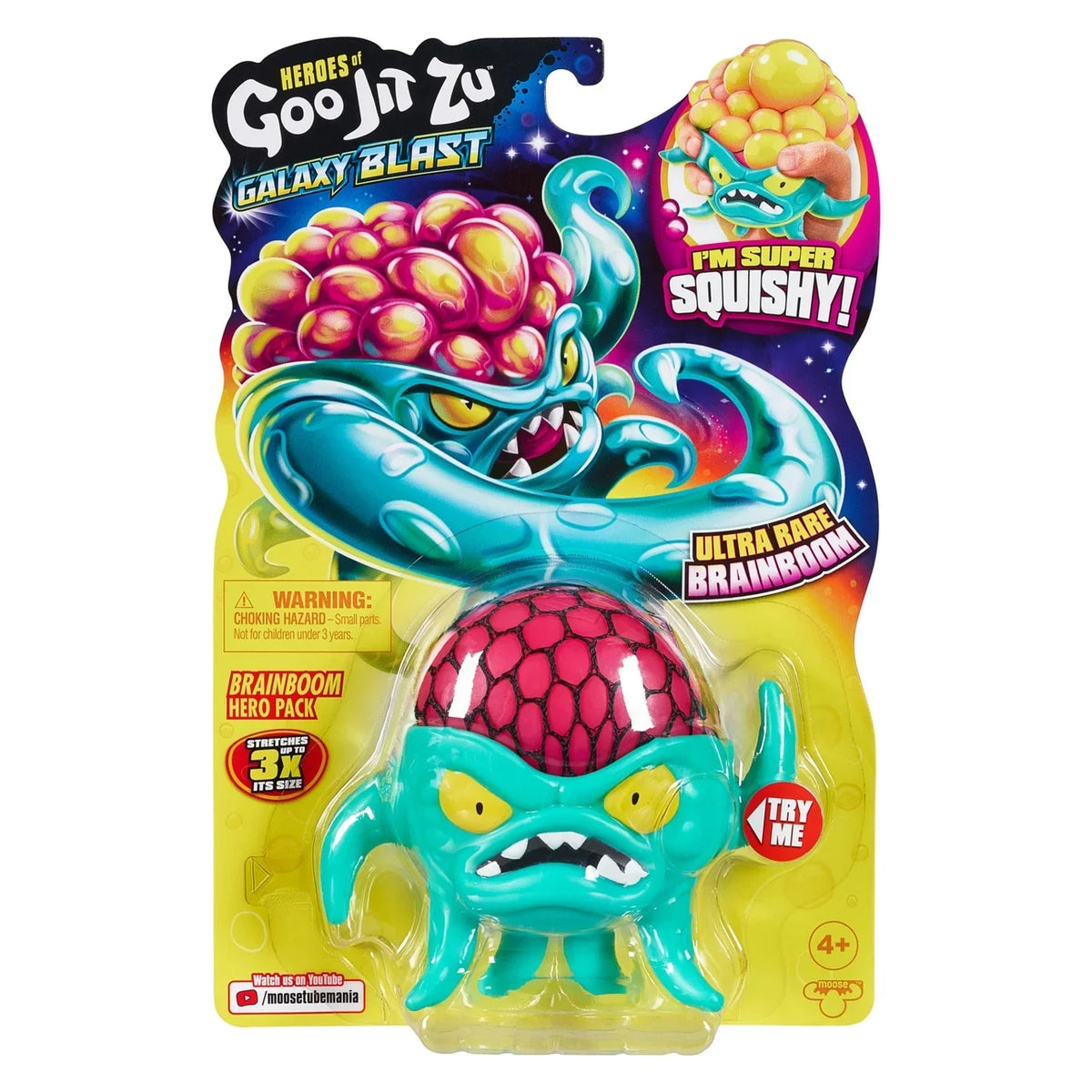 Rare Zu Heroes Pack brain Hero Brainboom - and Super of Blast an Jit Squishy Galaxy Ultra Goo with exploding