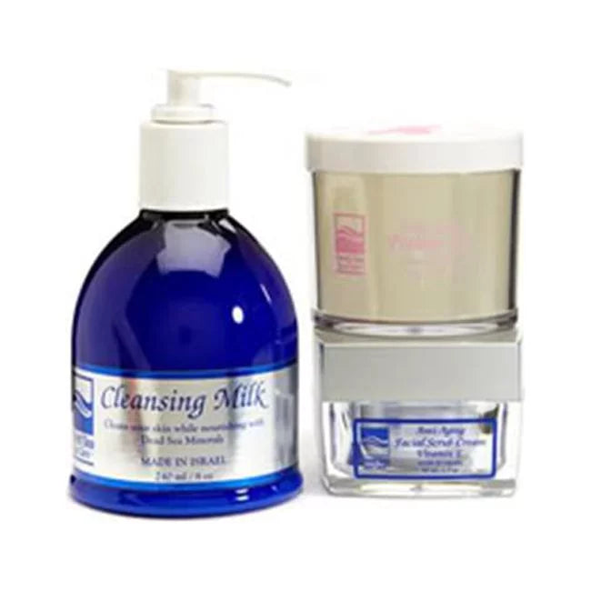 Cleansing Anti-Aging Scrub Spa DEADSEA-26 Cream- Milk Care Facial Peeling Gel Anti-Aging & Sea Dead