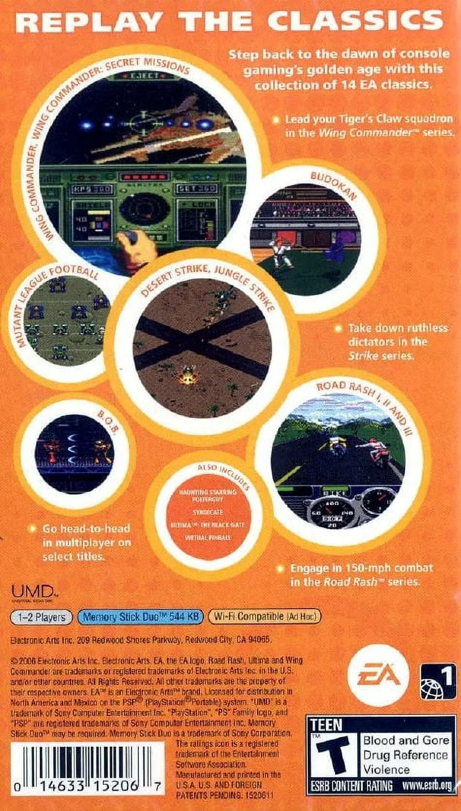 '- PlayStation Portable EA Replay