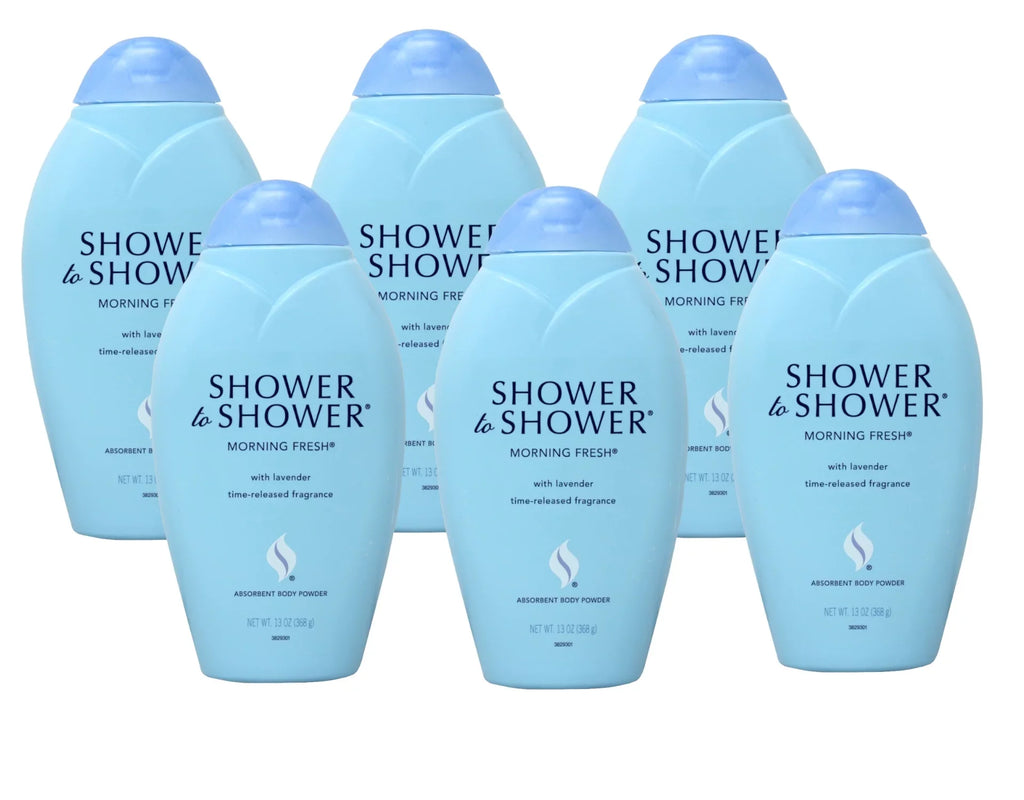 TO oz (Pack 13 SHOWER Body SHOWER 6) of Fresh Morning Powder