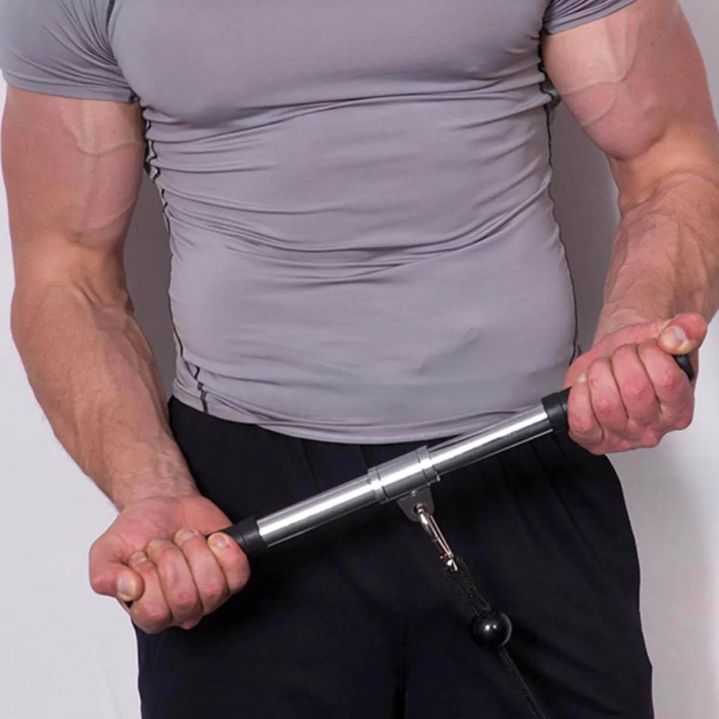 LAT Pull Training Machine Attachment Muscle Down for Bar Pulldown Cable Bar