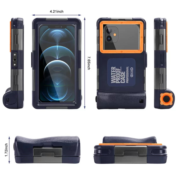Video UrbanX [15m/50ft] Photo Lanyard Surfing Protective for Oppo Inch all Waterproof Housing Underwater Phones A53s to LCD Diving Professional And Case 6.9 with Snorkeling Up Swimming