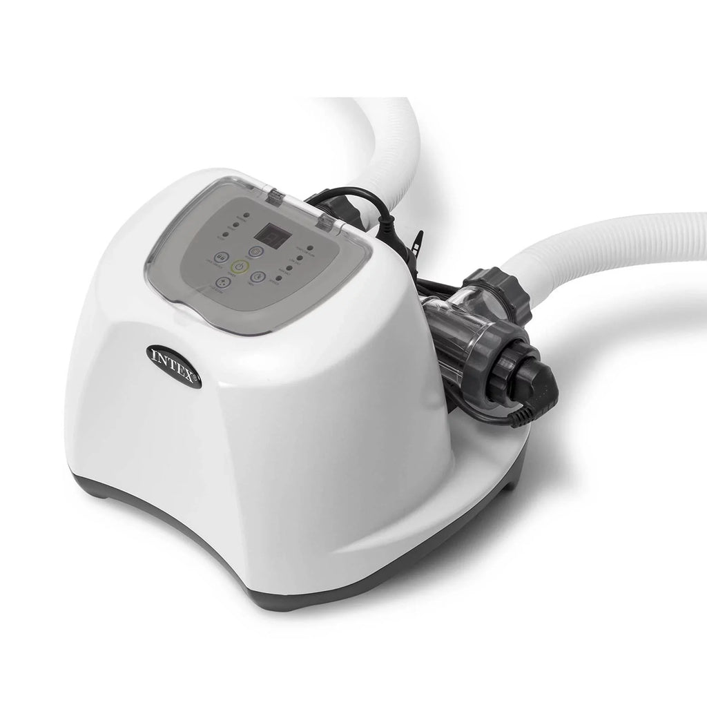 w/Krystal Saltwater System Sand Intex Clear Filter 2100 Pump GPH Pool