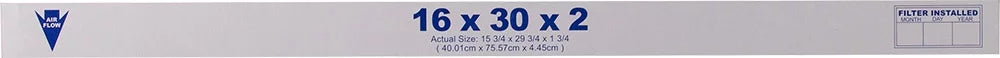 14 Filters Nordic 16x30x2 Air Pure 3 Pack MERV Pleated