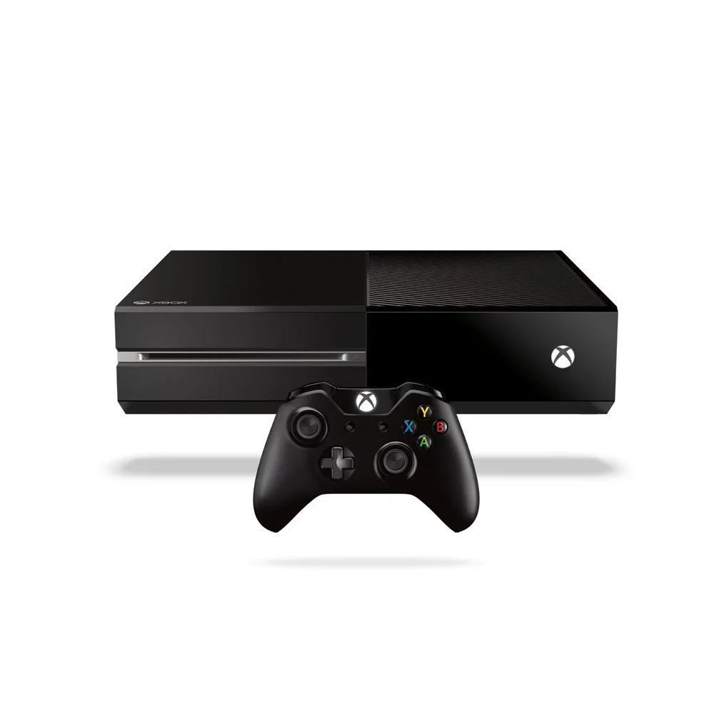 Original Black 500GB 2 Controller New Xbox Microsoft Gaming Console HDMI One with Kit Like Bundle Cable Cleaning