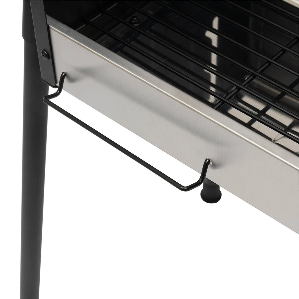 Stainless 304 Picnic Food Grill Steel Grill Kits Barbecue Miumaeov Charcoal Grade Grill Charcoal with for Portable Camping Grill Folding BBQ Tool