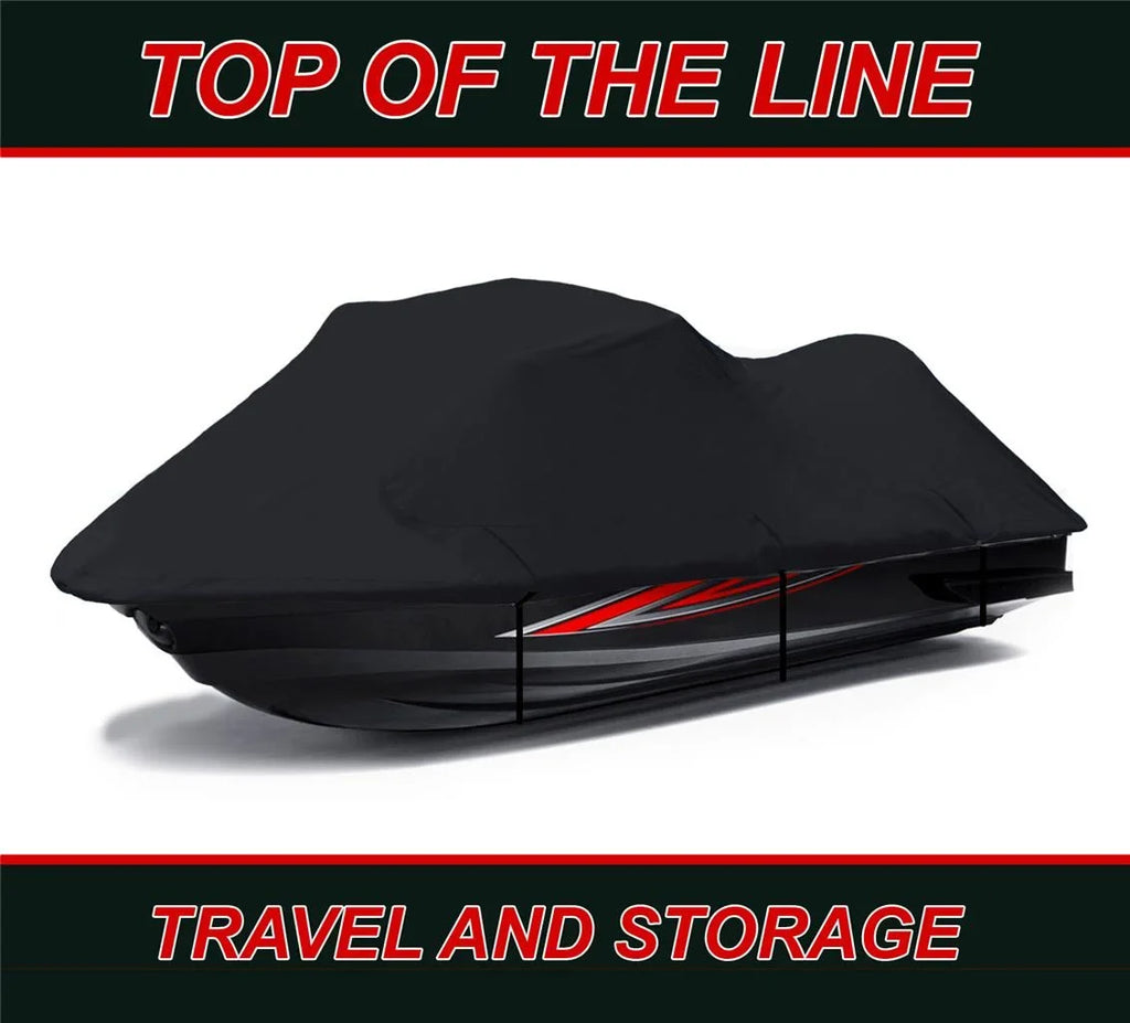 1994 GTS Cover Jet 600D JET SKI Ski for Compatible 1990-2000, Bombardier GTX BLACK Sea-Doo 1995 Doo 1992 PWC 1993 Cover Sea