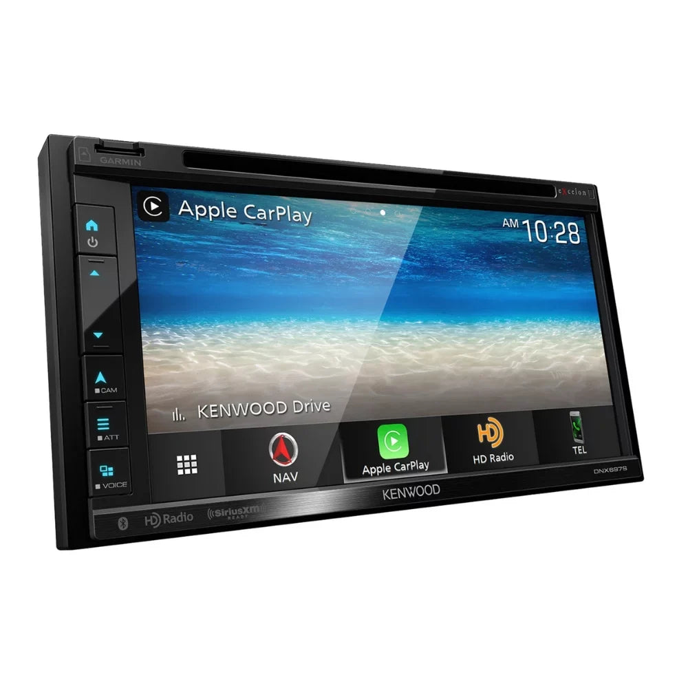 DVD Full HD Navigation New Camera Dashboard DNX697S Receiver Kenwood & 6.8" DRV-N520
