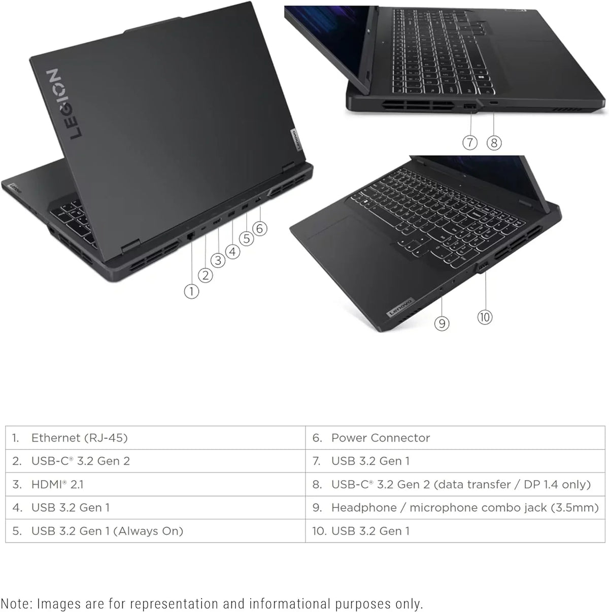 32 i7-13700HX, 16" 2 Core 5i 13th Windows TB SSD, Geforce RTX Home Ram, WQXGA(2560x1600), Laptop, Legion Gen Intel PCIe 4060, GB Nvidia DDR5 Lenovo Pro 11 Gaming