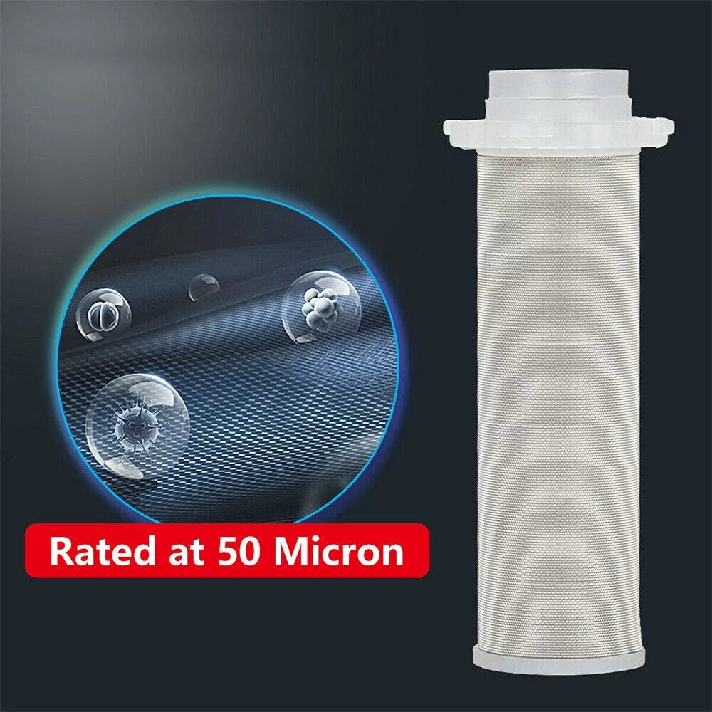 Jahy2Tech Filter Plumbing Pre-Filter Reusable Whole House 50 liquid Sediment Microns