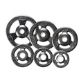 Composite Olympic Steel York Grip Plate, 10 29012 - Black Barbell lbs Iron
