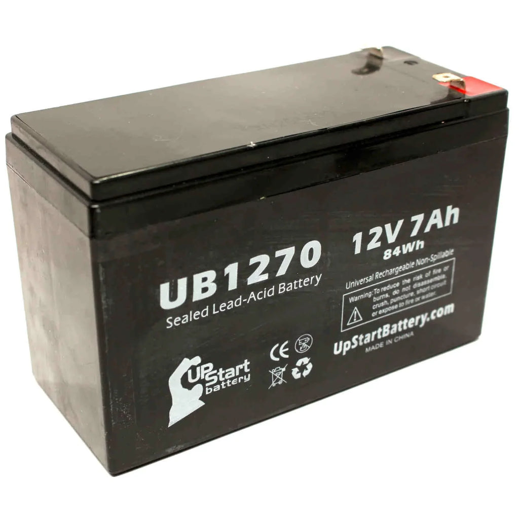 '- APC SMART-UPS Compatible 2x SLA) 7000mAh, Replacement Pack Terminal, Lead Acid F1 Terminal F1 Sealed 1500 (12V, Adapters - F2 UB1270 4 to Universal Battery AGM, - 7Ah, SUM1500RMXL2U Battery Includes