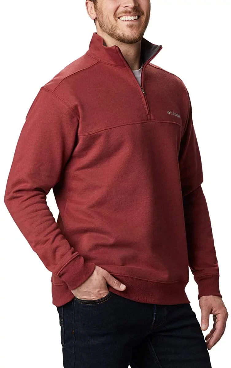 Men's Red Mountain II Hart Half Jasper, Columbia Large Zip,