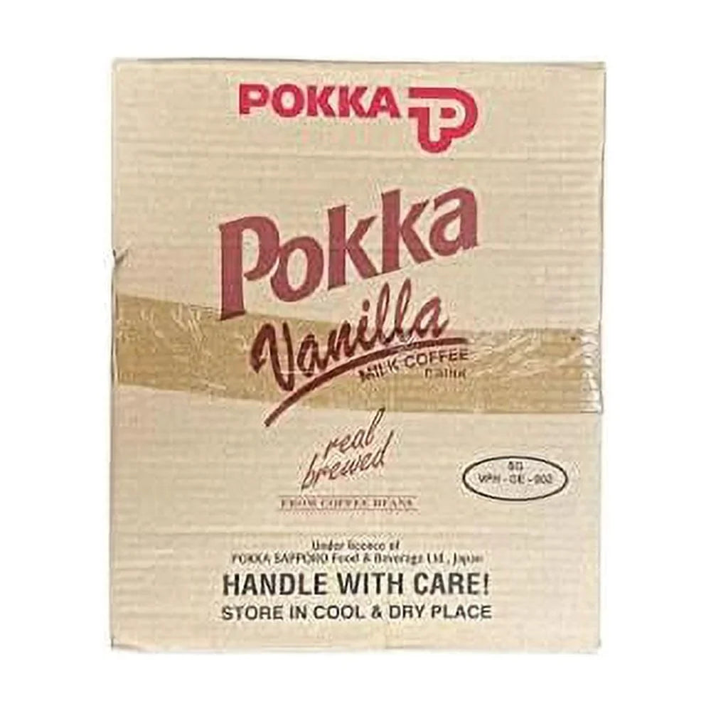 Coffee, Fl Milk Case)) - (1 30 Coffee, Vanilla 8.1 Of Pack Coffee (Vanilla - POKKA 9-Pack Coffee Oz (240Ml) Each Set Cappuccino,