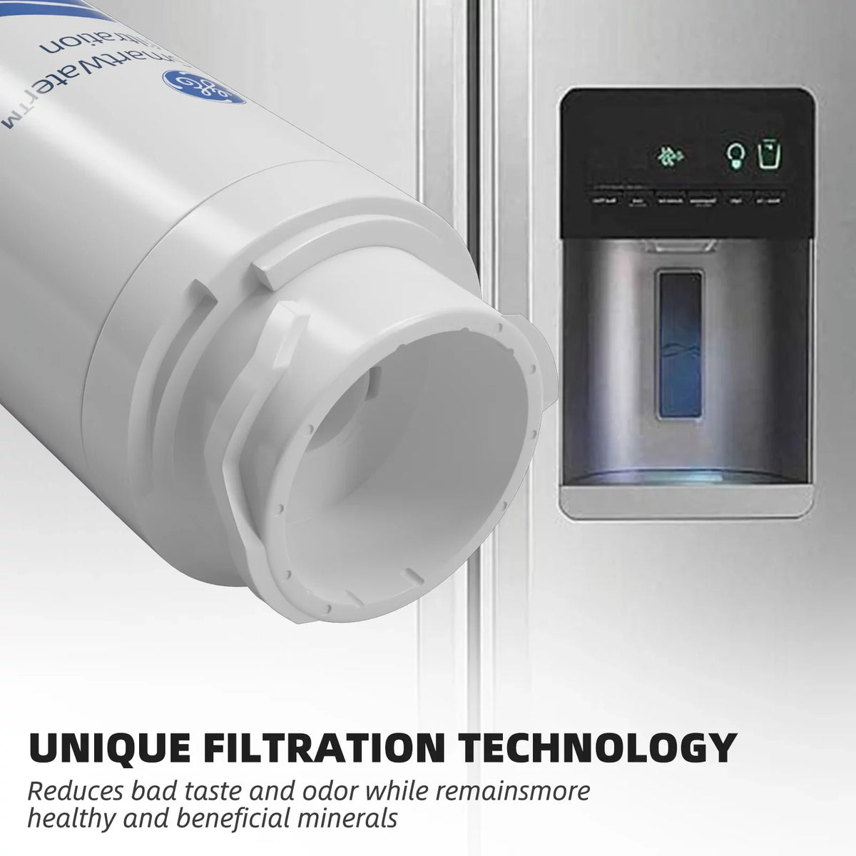 APF-1800, Ice AQF-MSWF AQUACREST for Arrowpure RWF1500A Pure WF282, and MSWF, GE Filter, RWF1062, Aquafresh liquid Pack Tier1 MSWF Replacement of 6 Refrigerator