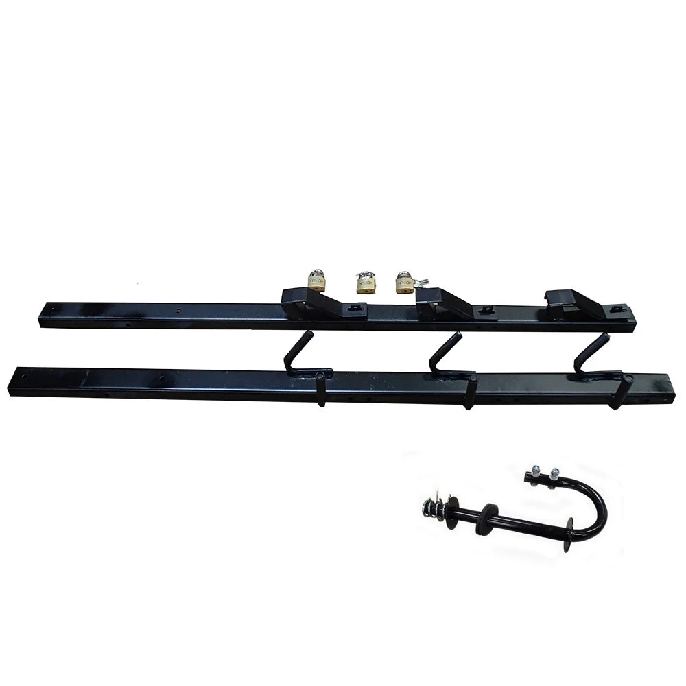 3 3-Place Line Trucks Holder Rack/Carrier Trailers For Open Locks Trimmer w/ Made Trim &