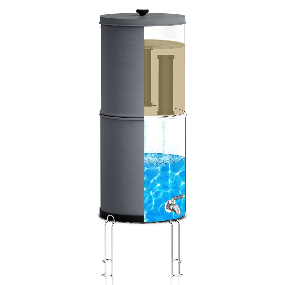 liquid Filter System Purify for Hiking Emergency Preparedness Tomshoo Camping liquid