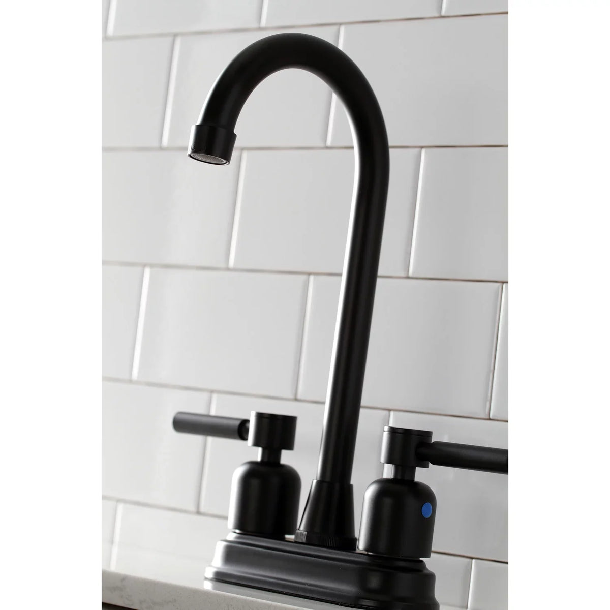 KB8490DL Black Faucet, Concord Bar Brass Kingston Matte
