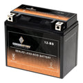 Volt,10 Gsx-r1100 for - Year (12-BS Chrome Battery - Motorcycle Battery 180 Ah, 1998) (1993 Suzuki W 12 1100cc YTX12-BS CCA)