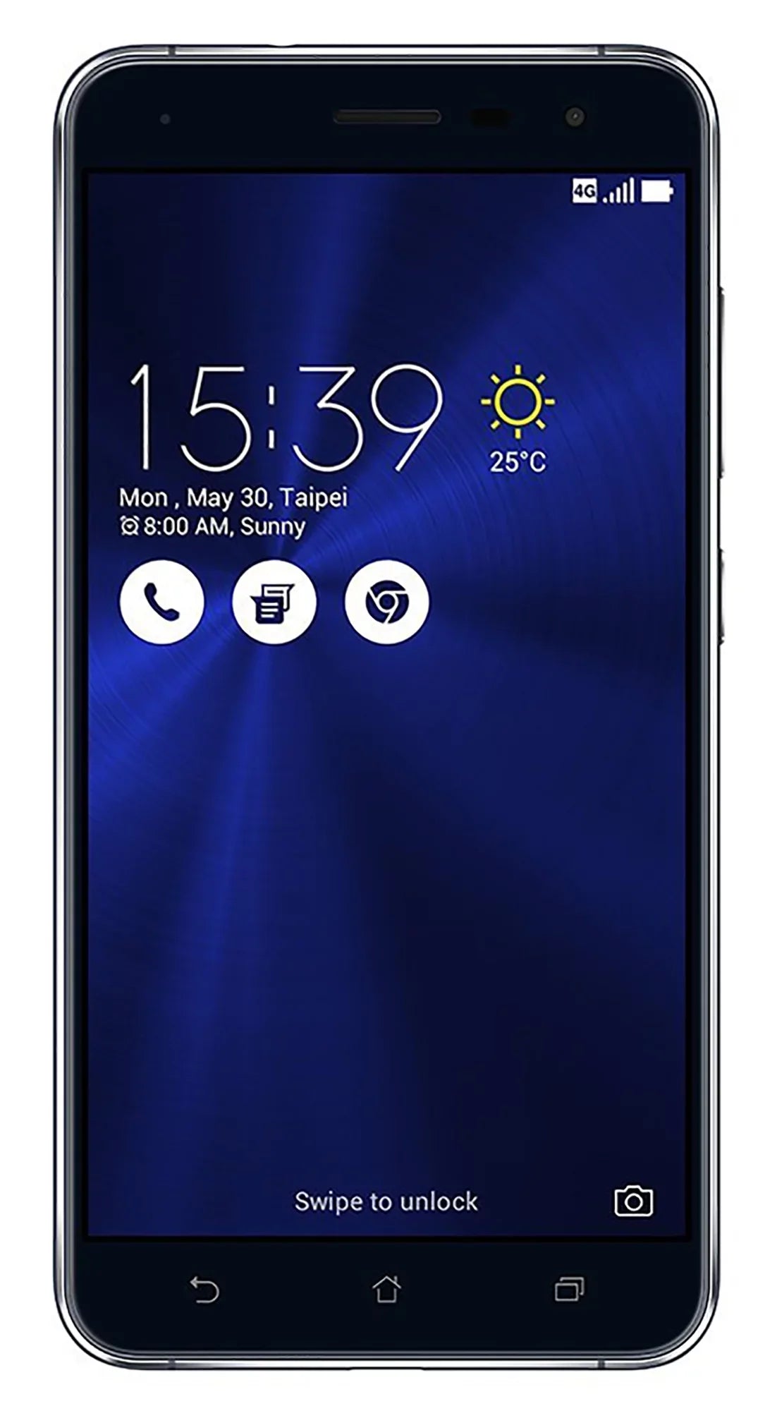 (International Version) Camera Black 3 Sapphire 32GB 4G Octa-Core Android ZE520KL 16MP Phone LTE Unlocked Zenfone Asus w/ - GSM