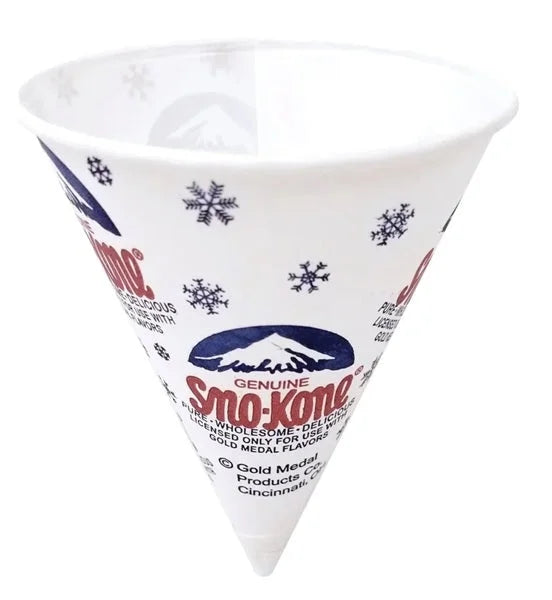 Quantity Medal - Cone 1 Cups of 1060 Sno-Kone Gold Snow 5000-Count
