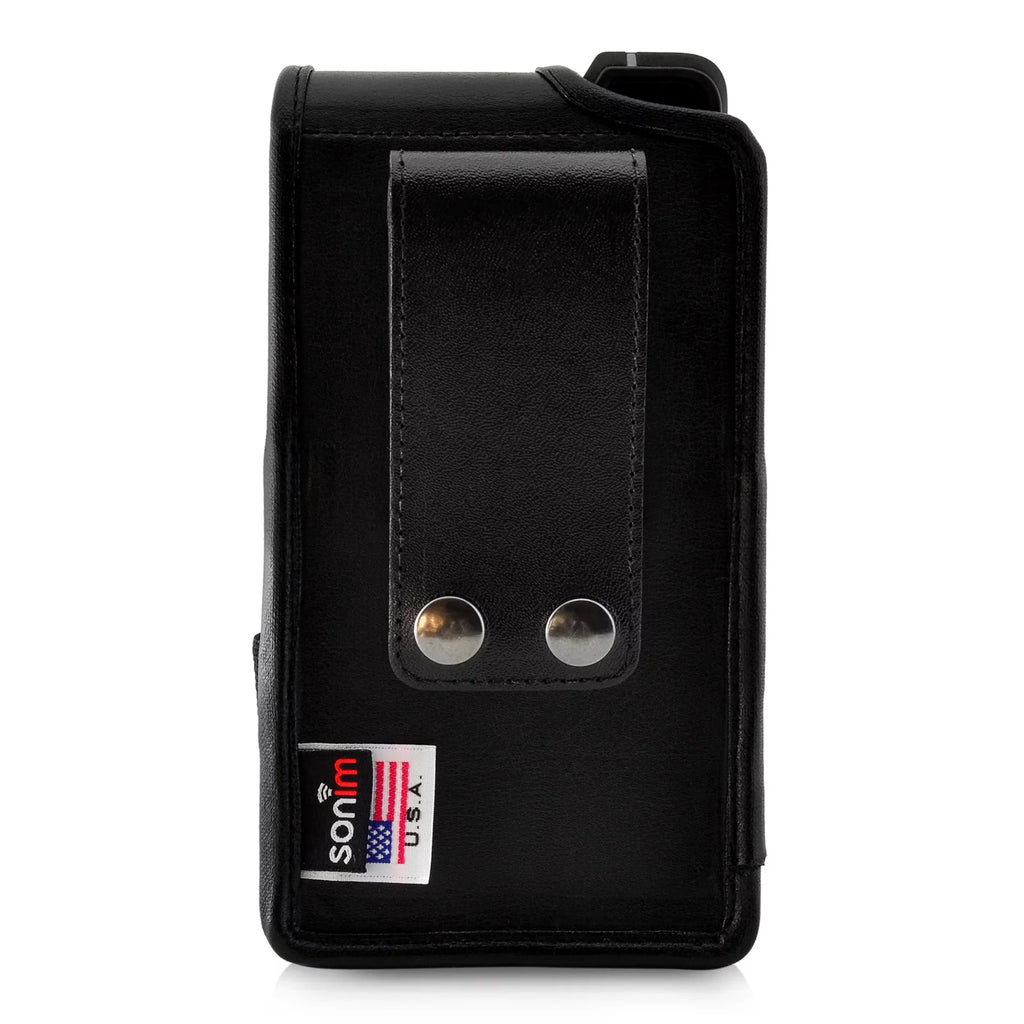 Black XP8 Radio CERTIFIED Sonim Phone IS Holster Vertical C1D2 Belt Case Clip