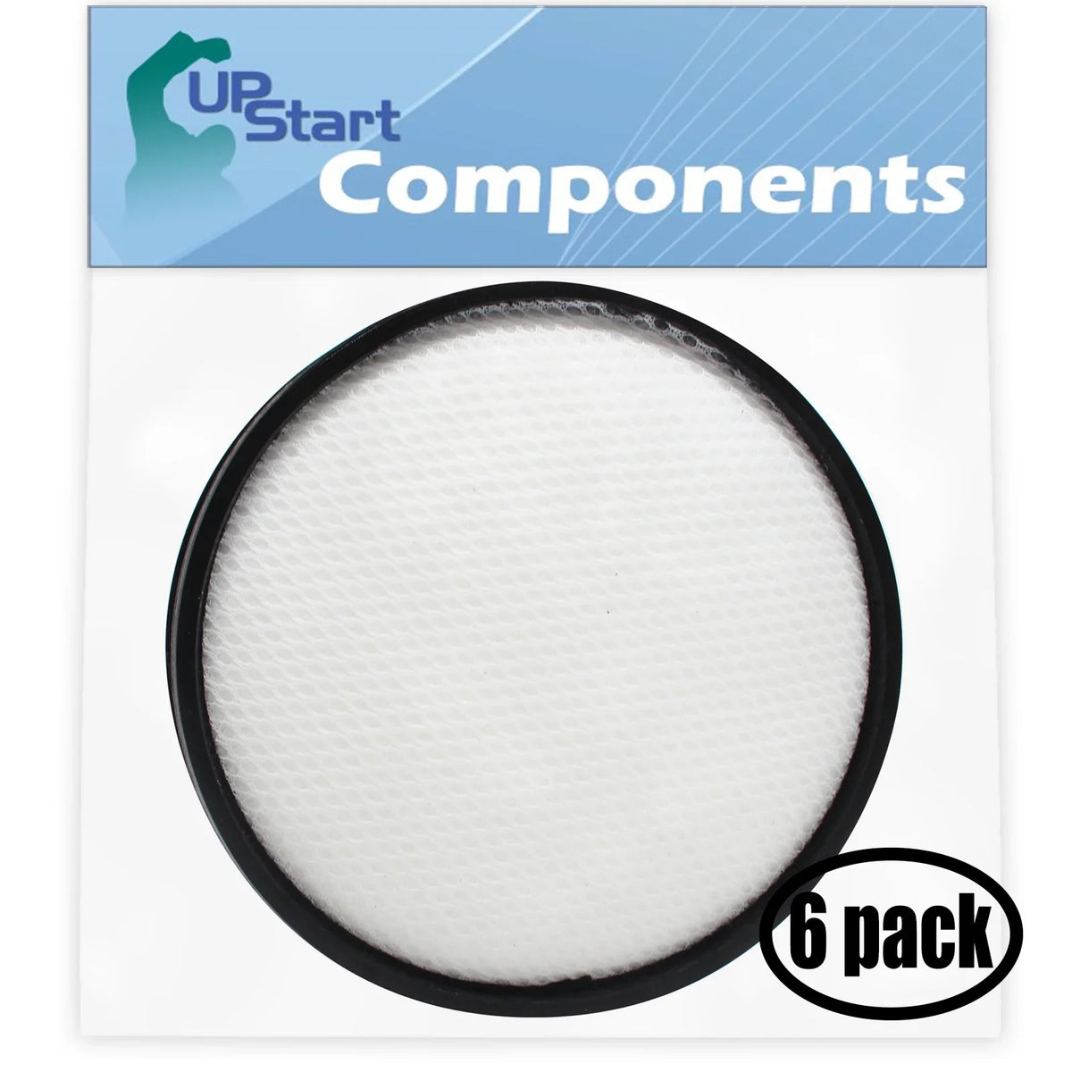 Hoover Replacement Hoover with Primary Windtunnel Air UH72400 - Bagless Steerable Compatible 6-Pack Filter Primary Filter for Upright Vacuum 303903001