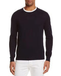 Bloomingdale's Sweater, Crewneck NAVY Cotton Small US TRUE Blend