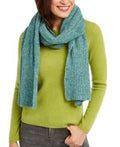 Inc Muffler dimension Twisted Rib Aqua $39 MSRP Scarf One