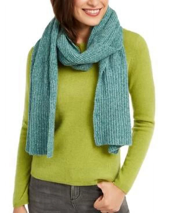 Inc Muffler dimension Twisted Rib Aqua $39 MSRP Scarf One
