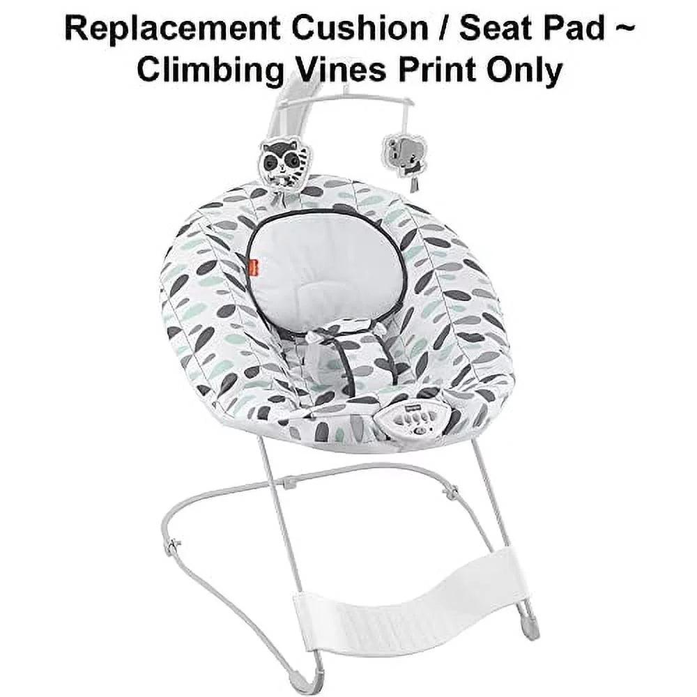 Part - for Print See Baby Soothe Climbing Replacement Cushion/Seat GVG02 Pad ~ Vines Bouncer Fisher-Price & Deluxe Replacement ~