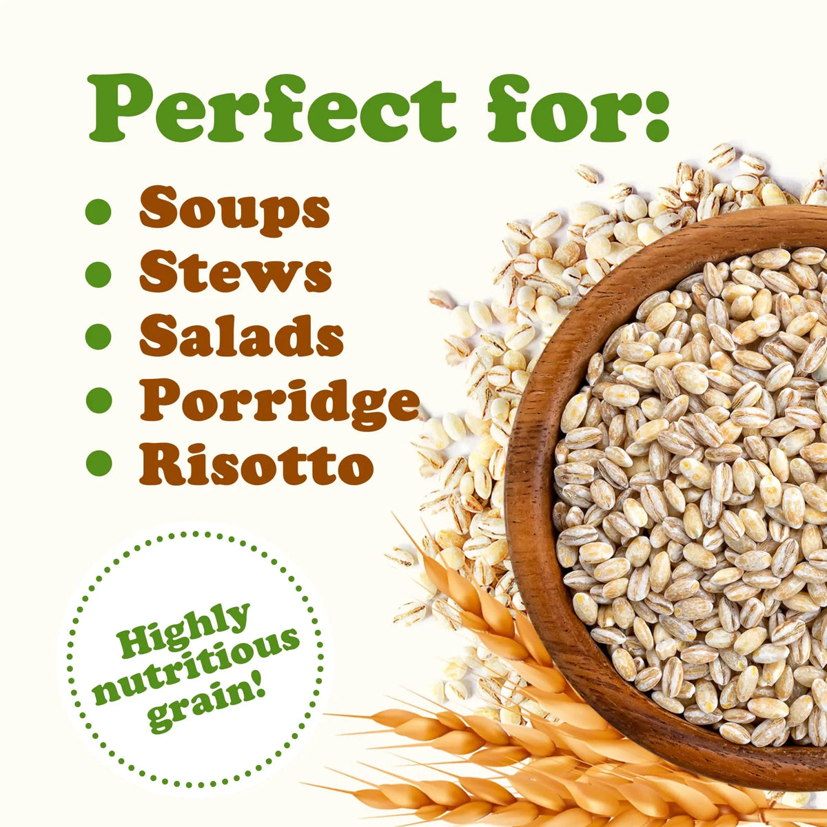 to Live 15 Pearled Vegan, Food Barley, Pounds by Raw — — Kosher,