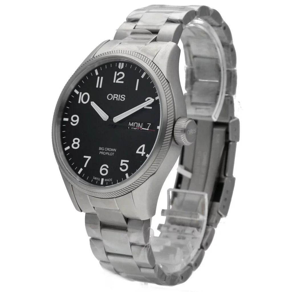 Reno Automatic Races Oris 4194 7698 45mm 01 55Th Men's Steel Air Watch 752