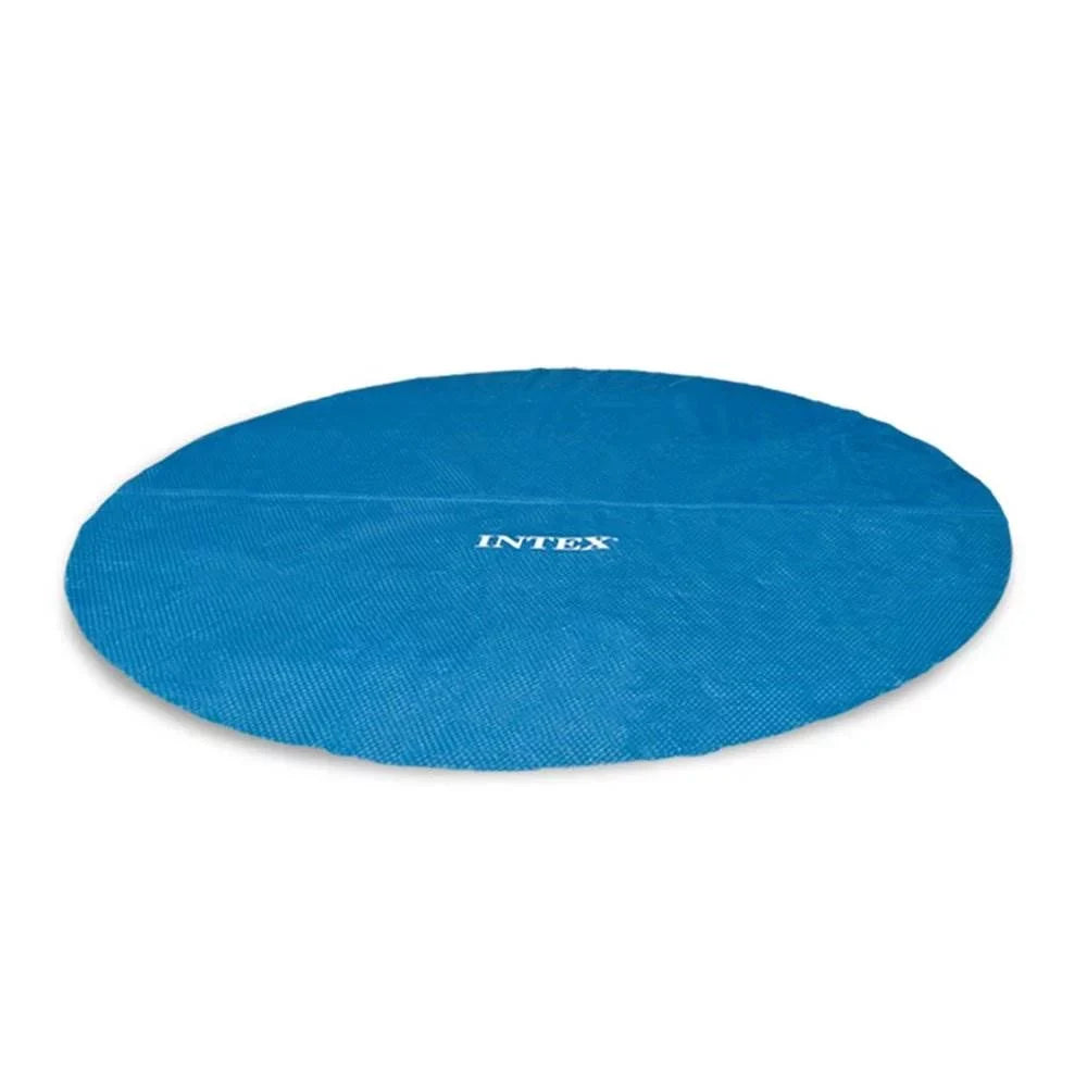 Above Ground Metal Inflatable Frame Intex Pool & x 18ft Round Ladder, Pump with Cover 48in