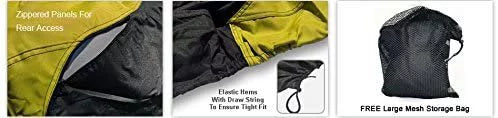 Sun, Storage & Yamaha Wave HO Covers More! All - Includes - Yellow/Black - for Weatherproof VX Protects Ski - Jet Cruiser & 2015-2019 Trailer from Straps Rain, Trailerable Runner climate Bag