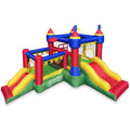 House for with Bouncer Kids Bounce 9 - Inflatable Blower Castle Cloud