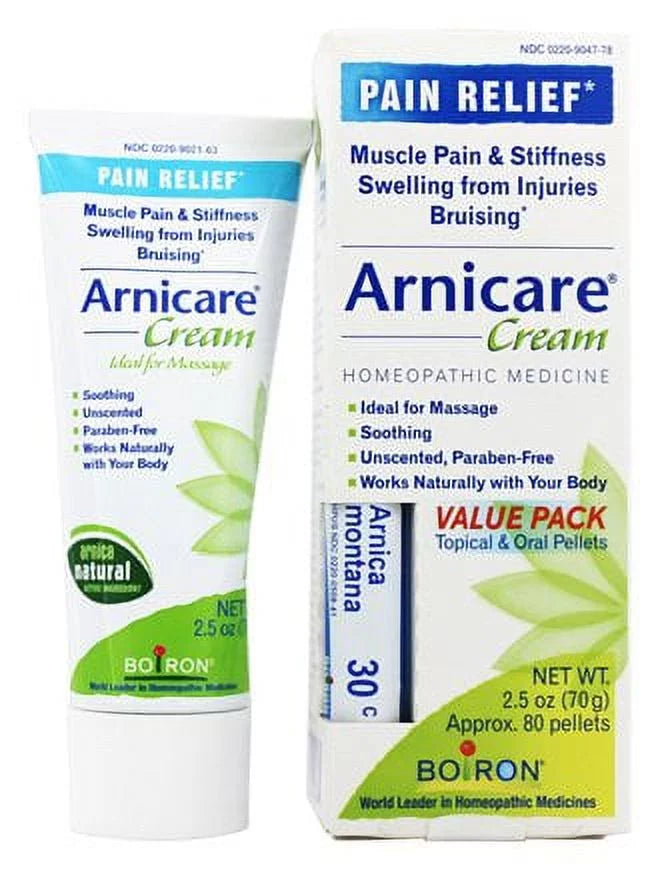 Arnicare 2.5 Pack 30 of with Blue Value Cream oz Tube C (pack 2) - Boiron