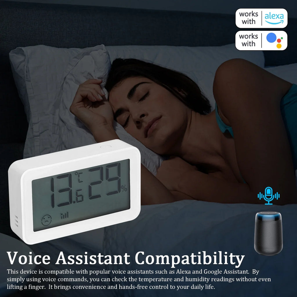Compatible Indoor Baby Temperature Display Humidity Indicator Display Office Thermo-Hygrometer,Thermometer And Compatible Compatible With Room Time Bisofice Humidity Time With / With Bt