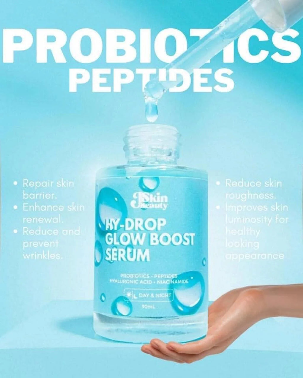 Hydra JSkin Ice Glowing Moist Mask Sleeping liquid Skin Beauty & Combo: Hydrop-Glow Boost Serum