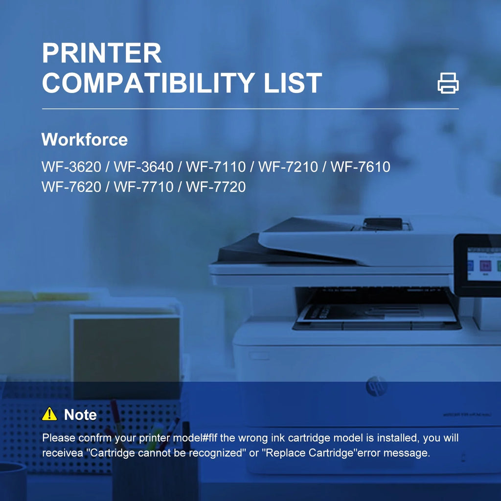 252 WF-3620 Workforce WF-7610 252 WF-7620 Ink WF-7710 Epson with use Magenta Ink Printer Cyan WF-3640 to (Black WF-3630 for WF-7110 Cartridge 252XL Yellow,5-Pack) XL