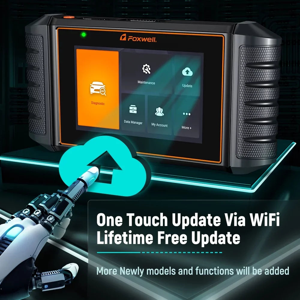 Oil Coding TPS Reader OBD2 BMS Foxwell Reset Car EPB NT726 Scan Injector System Gearbox Car Analyzer Scanner ABS DPF OBDII Automotive Equipment Tool SAS Bleeding TPMS Code Diagnostic Automotive All
