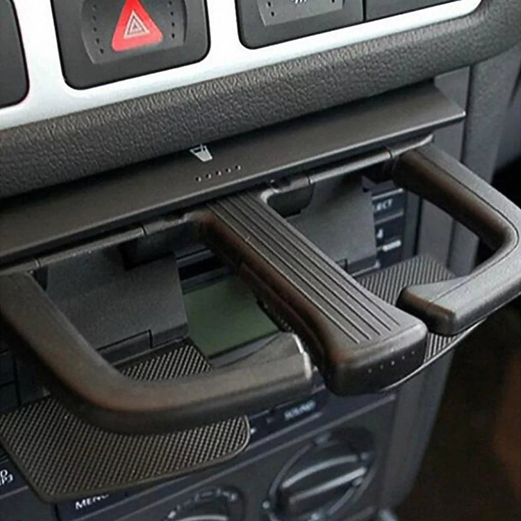 VW B6 Front Car A3/A4/A5/A6/Q5/Q7 for 's Cup Black Sliding Dashs Golf MK4 Bora Holder Universal