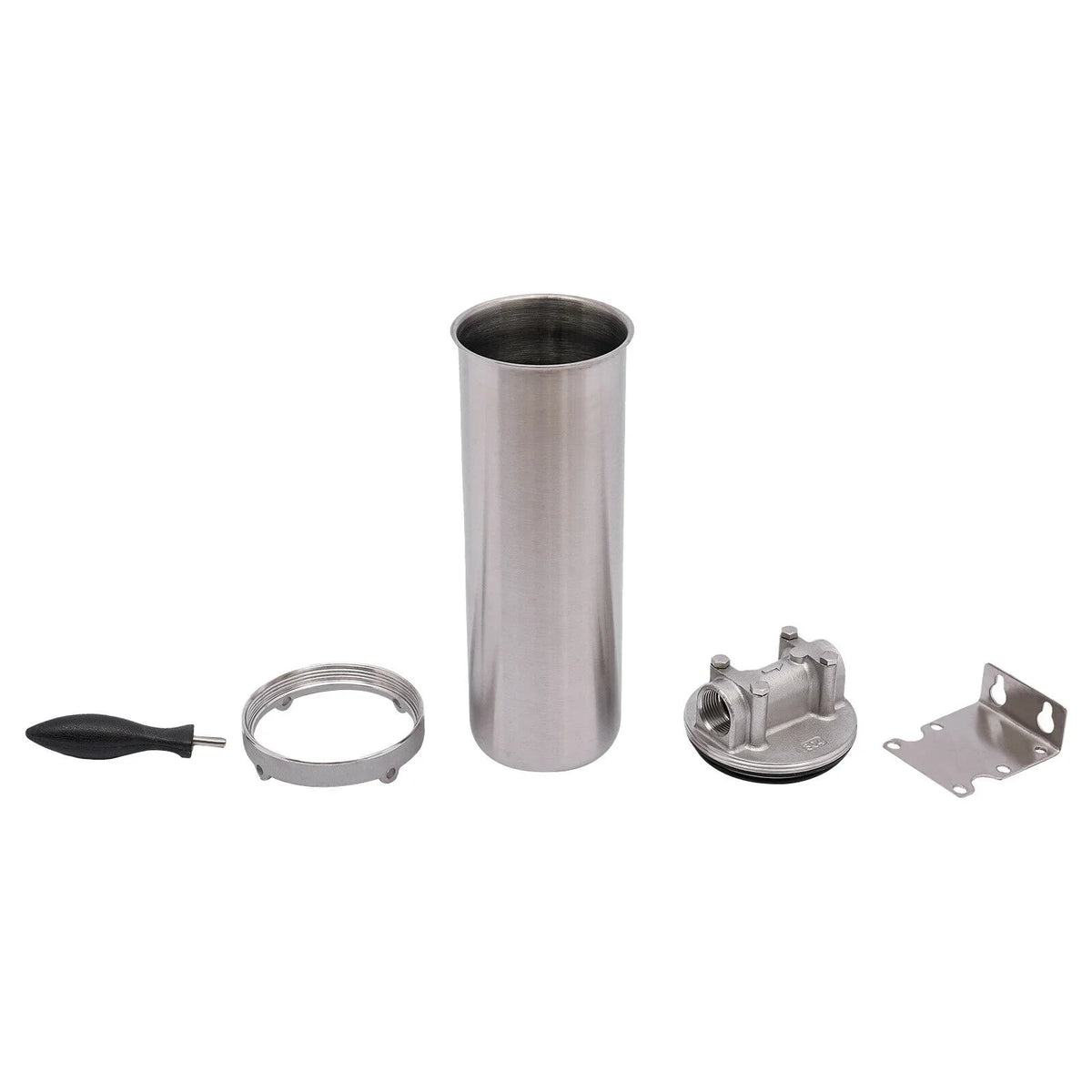 304 10" Stainless For Filter Housing 3/4" Cartridges Duty Steel Heavy Npt liquid