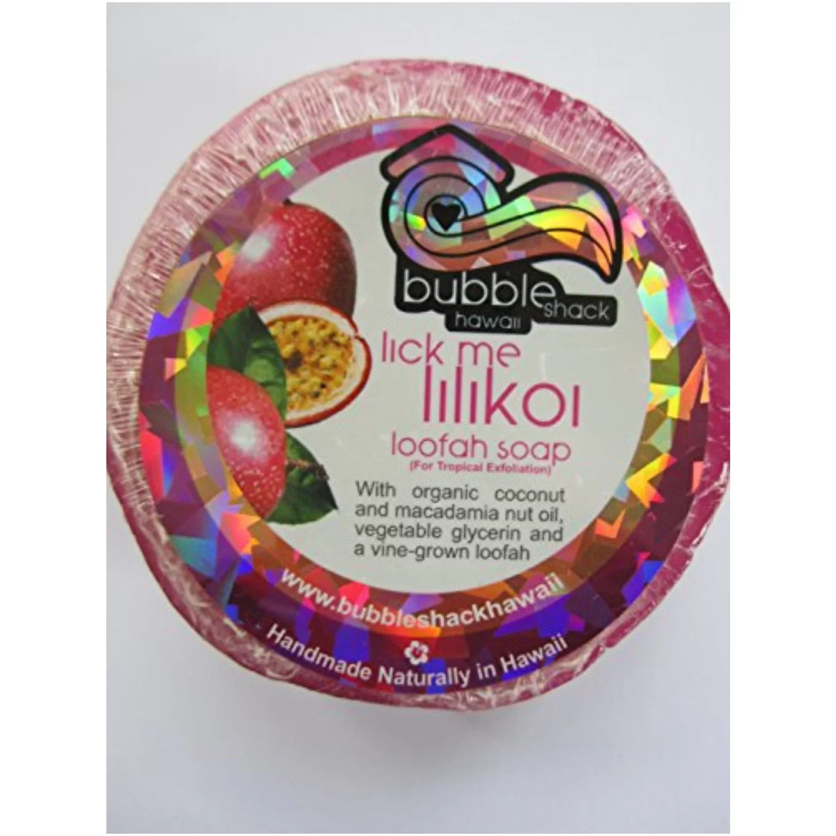 Lilikoi Glycerin Lick 4 Bubble Bars Hawaiian Loofah Me Soap Shack