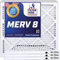 | Filters MERV | Furnace USA Filter HVAC A/C 60 dimension: Pleated | .75" 8 King | 4-PACK IN MADE 9x60x1 9 x x Filter Air Actual