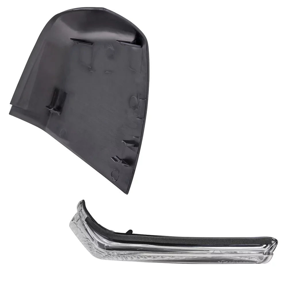 And Base/ST/Tradesman Signal Door 2015-2021 Light Driver Mirror Brock Aftermarket With Black Promaster City Cover Left RAM Textured Turn Compatible Set Replacement