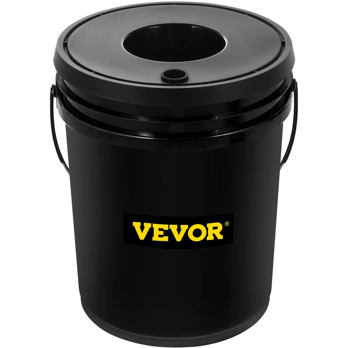 Leafy Hydroponic 5-Gallon, Stone System liquid VEVOR Grow Vegetables Pump, DWC & Indicator with for Kit, Level Air Indoor/exterior 4-Bucket