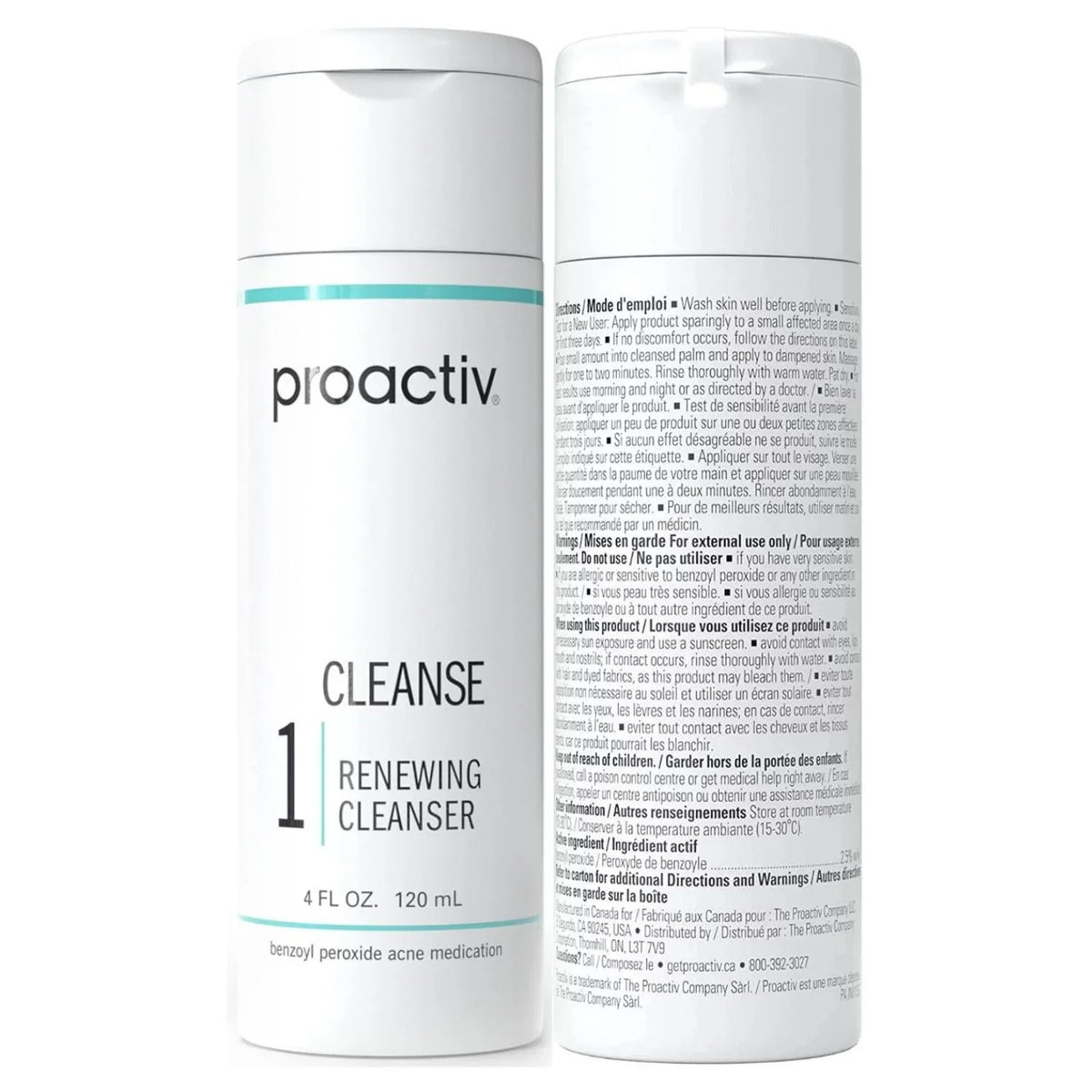 Cleanse Cleanser 4 Medication Each Acne of 1 Proactiv oz Step 2, Renewing Pack Solution