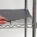 48"x24", Black, Liner Shelf 4PK